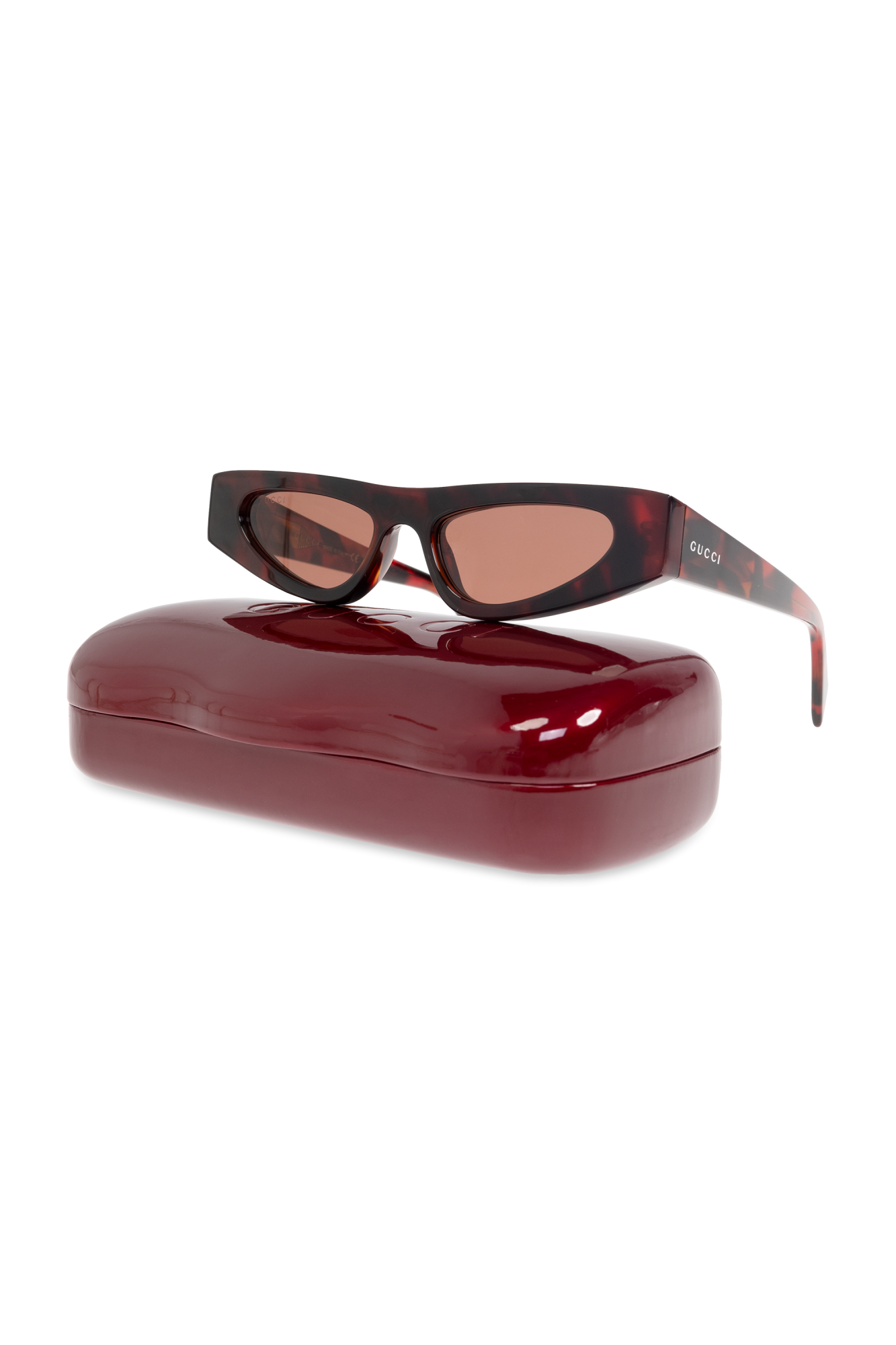 サングラス GUCCI SUN GLASS (803673J0740 2523) Brown Sunglasses Gucci - Vitkac Italy